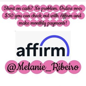 ✨✨Affirm Payment Option ✨✨